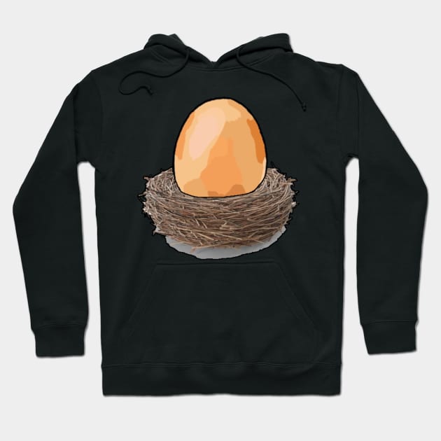 Nest Egg Hoodie by CleggEmporium